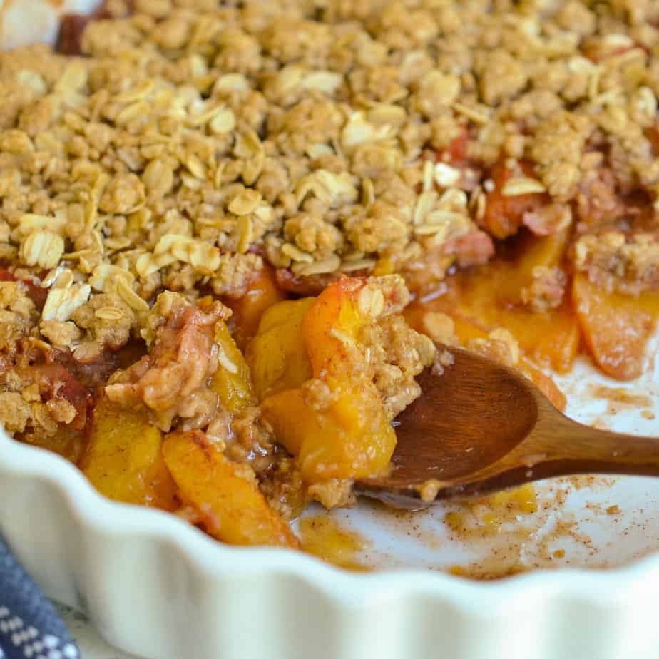 Easy Peach Crisp: Fresh, Frozen, or Canned Peaches for All